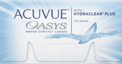 ACUVUE OASYS contact lens box