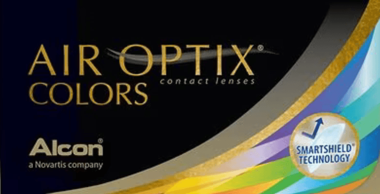 AIR OPTIX COLORS contact lens box