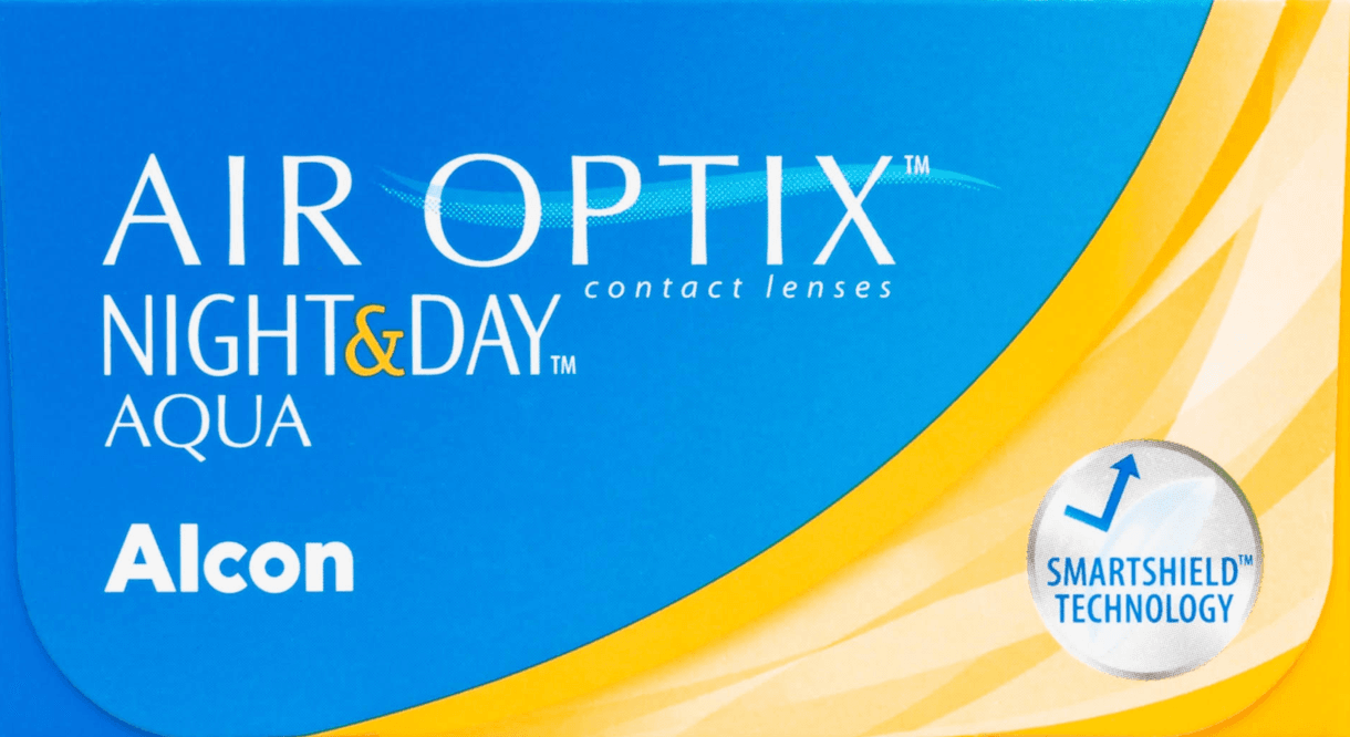 AIR OPTIX NIGHT & DAY AQUA contact lens box