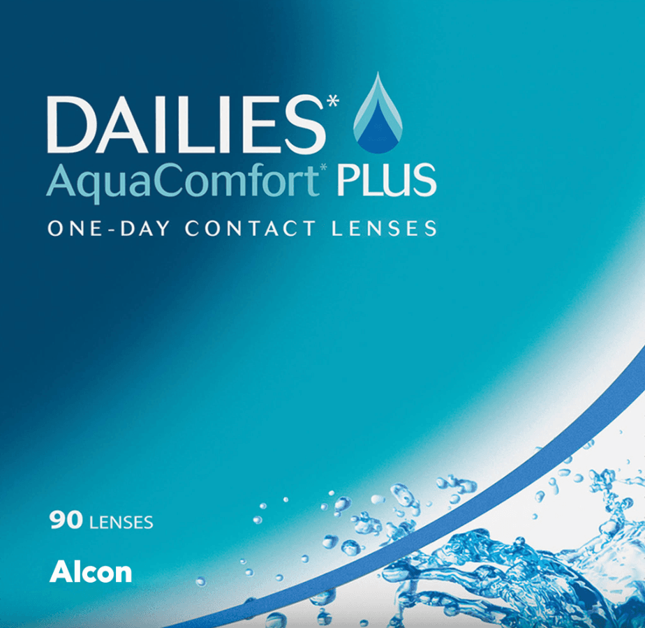 DAILIES AquaComfort PLUS contact lens box