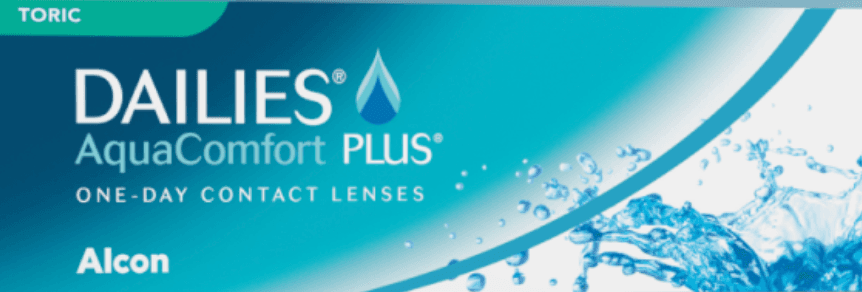 DAILIES AquaComfort PLUS Toric contact lens box