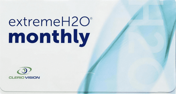 Extreme H2O Monthly contact lens box