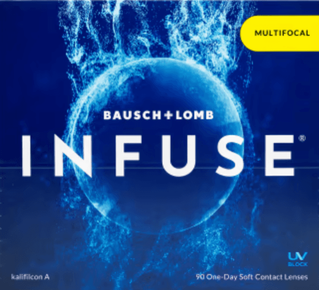 INFUSE Multifocal contact lens box