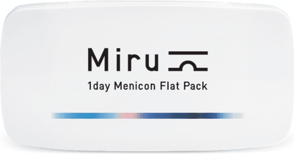 Miru 1day Menicon Flat Pack contact lens box