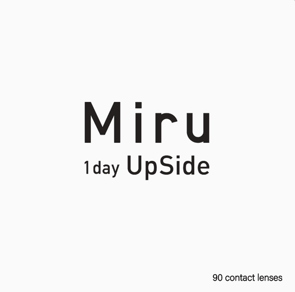 Miru 1day UpSide contact lens box
