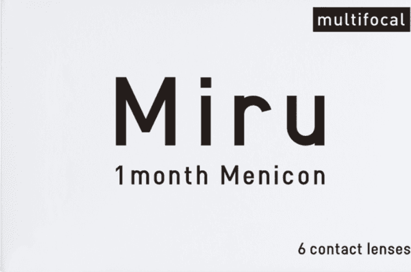 Miru 1month Menicon Multifocal contact lens box