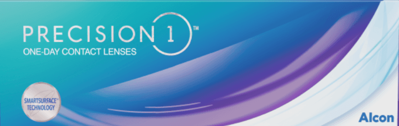 PRECISION1 contact lens box