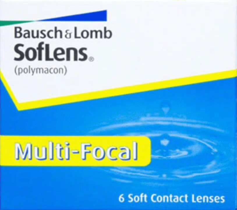 SofLens Multifocal contact lens box
