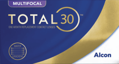 TOTAL30 Multifocal contact lens box