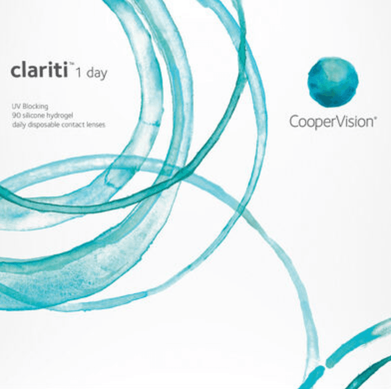clariti 1 day contact lens box