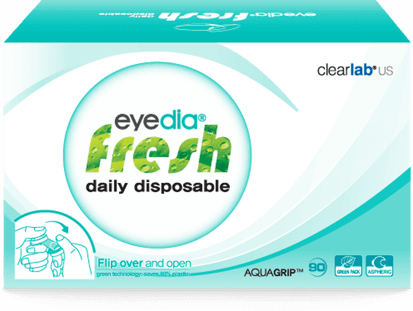 eyedia fresh contact lens box